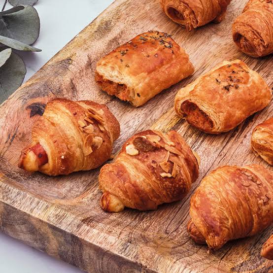 Croissants y hojaldres salados